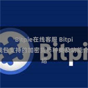 Bitpie在线客服 Bitpie钱包支持的加密货币种类及功能介绍