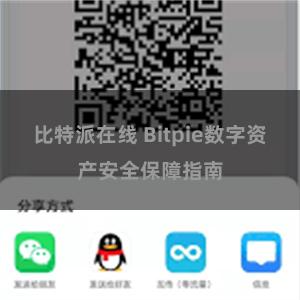 比特派在线 Bitpie数字资产安全保障指南