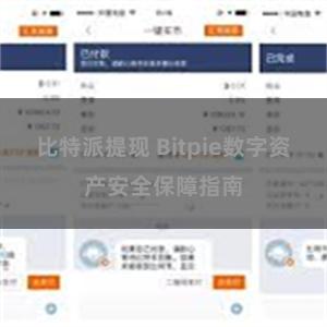 比特派提现 Bitpie数字资产安全保障指南