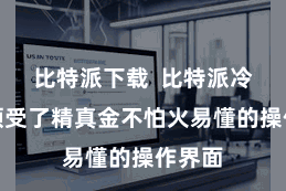 比特派下载 比特派冷钱包领受了精真金不怕火易懂的操作界面