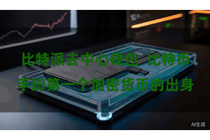 比特派去中心钱包  比特币手脚第一个加密货币的出身